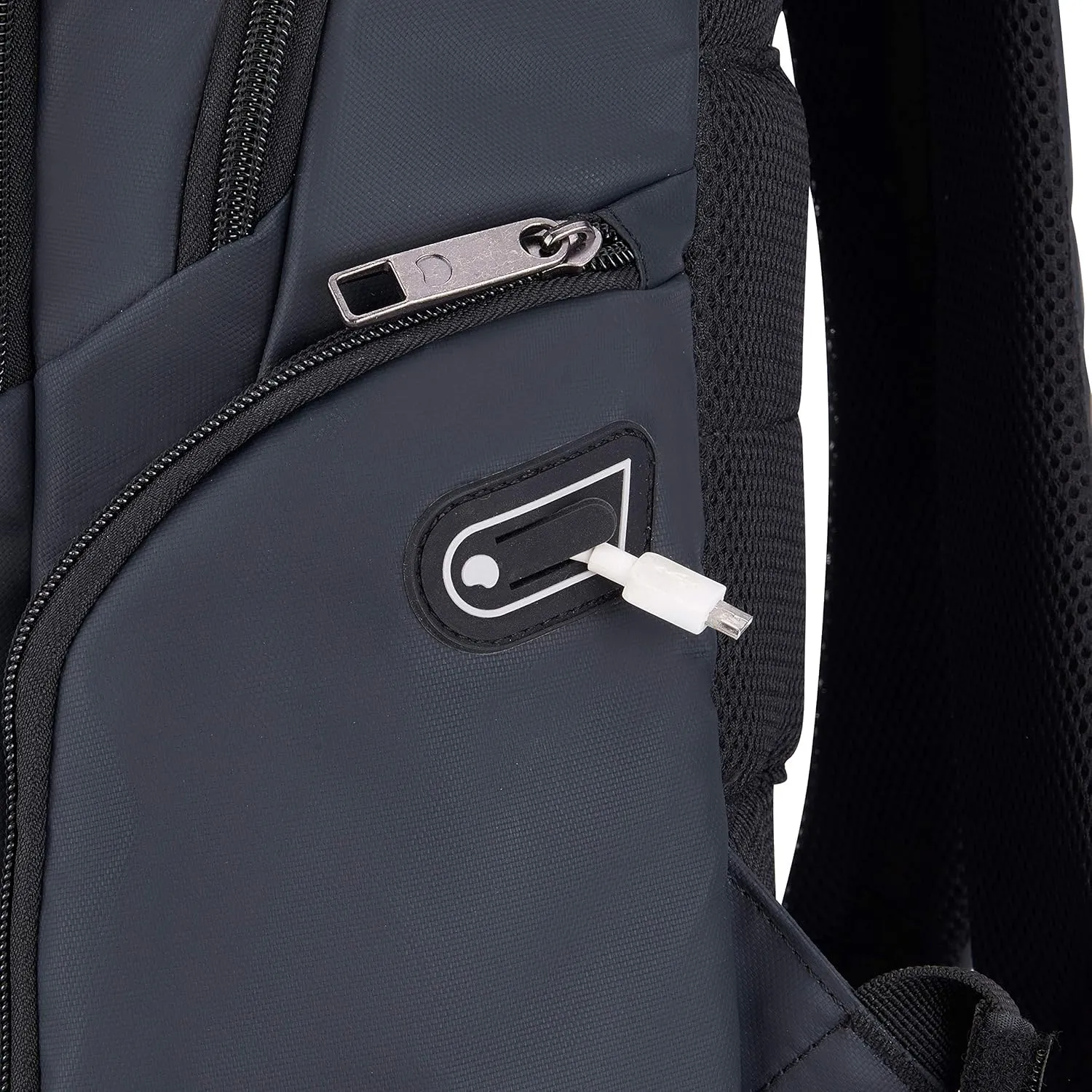 DELSEY PARIS Backpack-Novelty, Grey, Sac à dos 38 cm-nouveauté