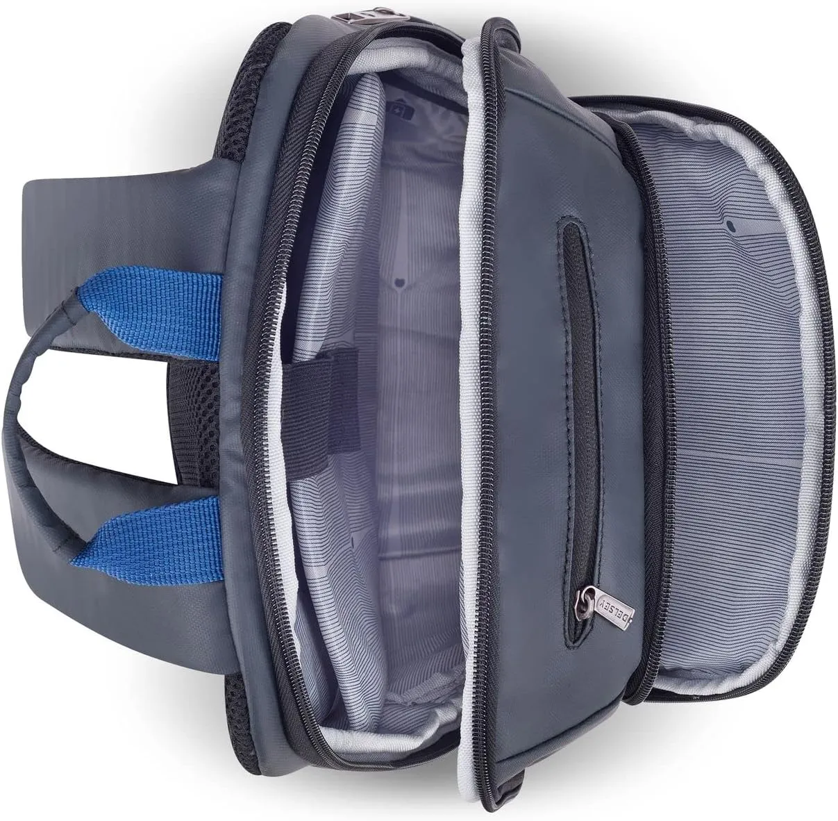 DELSEY PARIS Backpack-Novelty, Grey, Sac à dos 38 cm-nouveauté