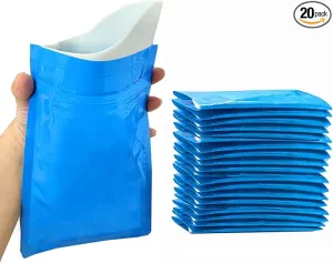 Disposable Urine Bags, 20 Pack Travel Pee Bags, Unisex Urinal Bag Vomit Bags for Travel Traffic Jam Emergency Portable Camping Urinal Bags for Men Women Kids Brief Relief
