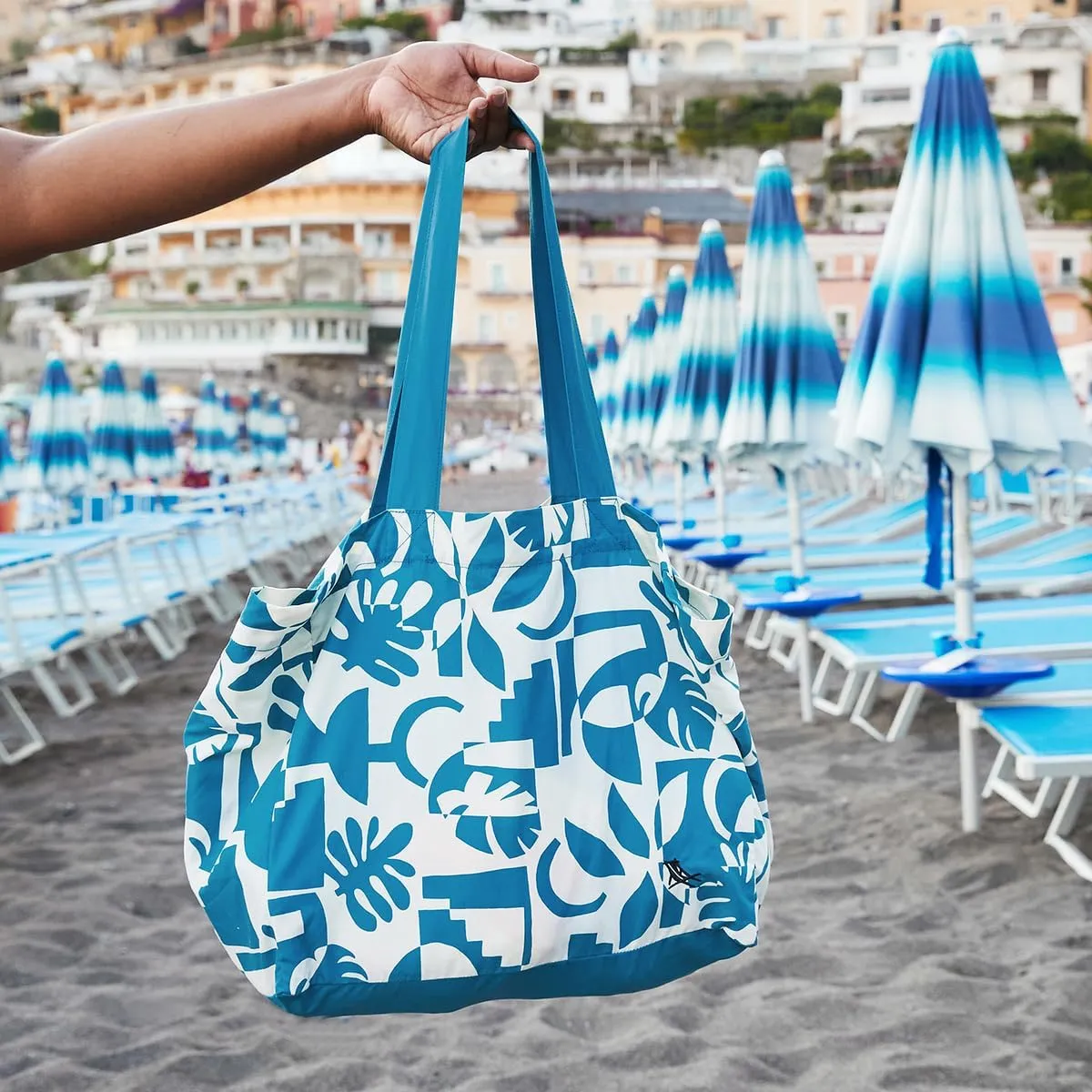 Dock & Bay Everyday Beach Tote Bag - Reusable Carrier Bag for Daily Use - Carries Up to 10kg - 100% Recycled Materials
