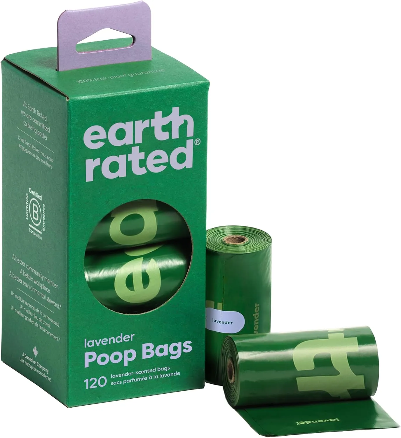 Dog Poop Bags, Guaranteed Leak Proof and Extra Thick Waste Bag Refill Rolls For Dogs