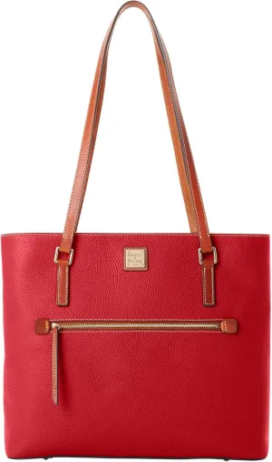 Dooney & Bourke Tote Bags for Women, Large Leather Shopper Totes with Long Shoulder Straps