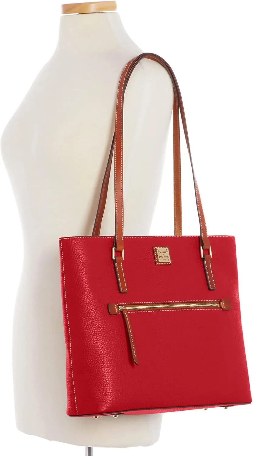 Dooney & Bourke Tote Bags for Women, Large Leather Shopper Totes with Long Shoulder Straps