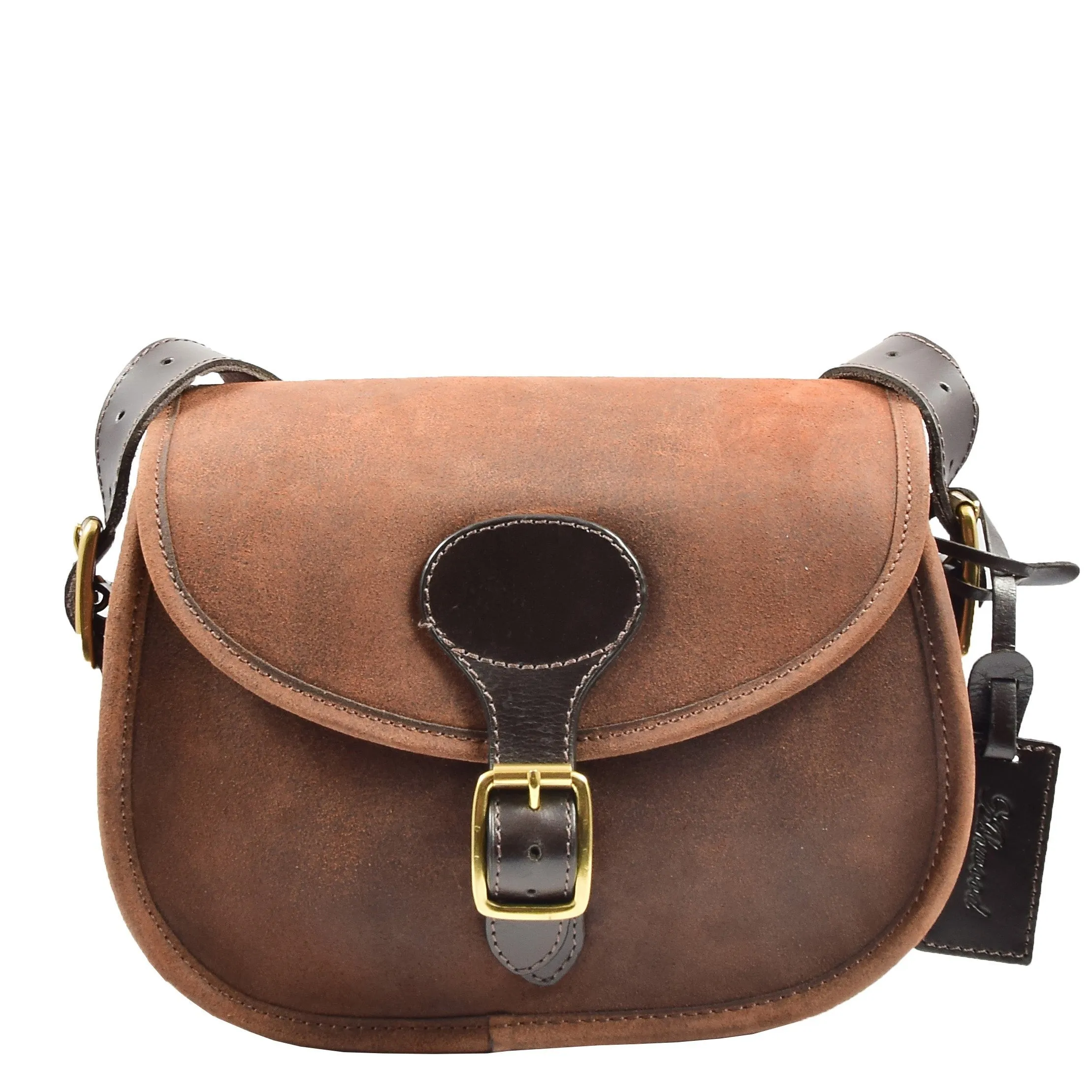 DR284 Cartridge Bag Genuine Vintage Brown Pouch