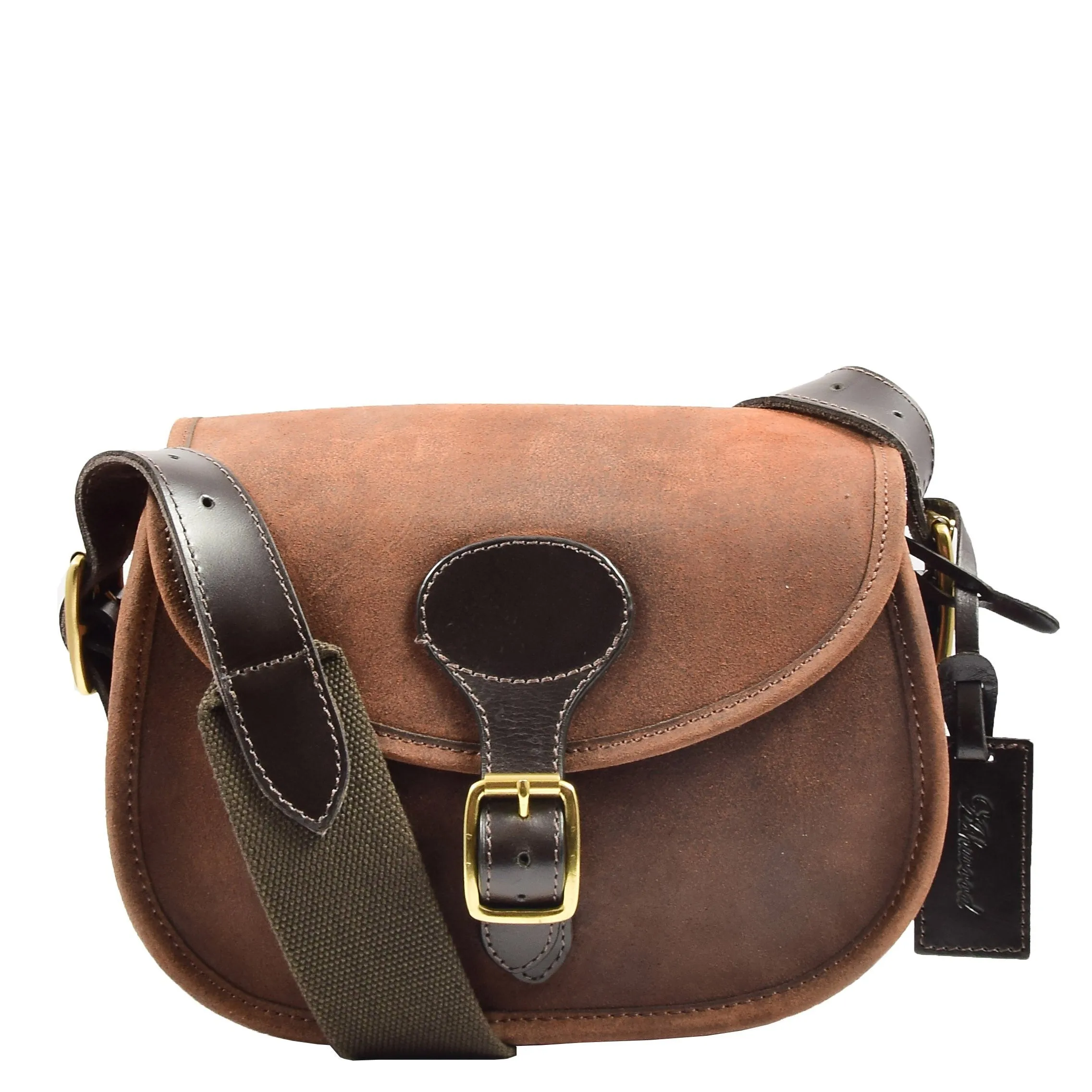 DR284 Cartridge Bag Genuine Vintage Brown Pouch