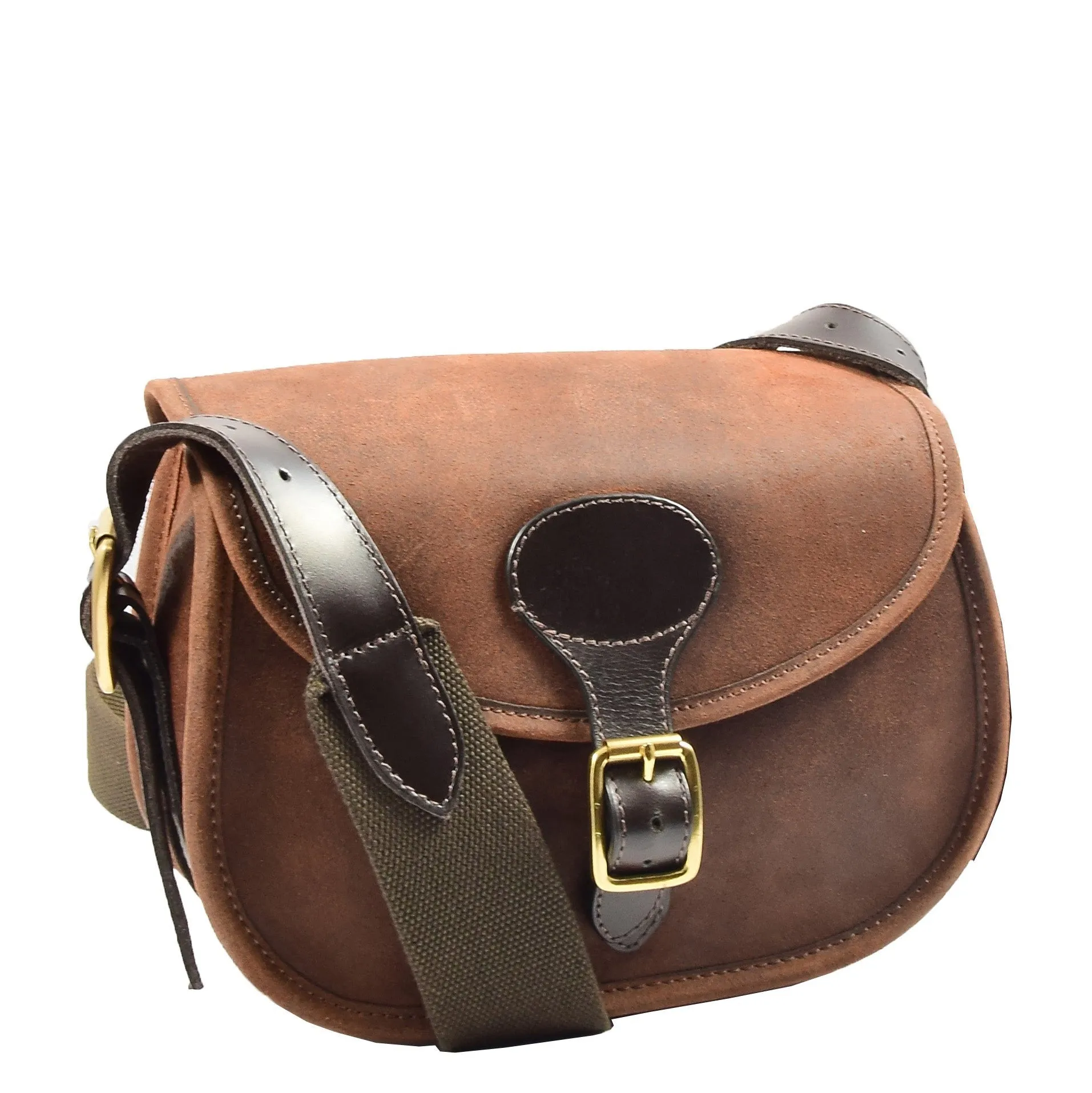 DR284 Cartridge Bag Genuine Vintage Brown Pouch