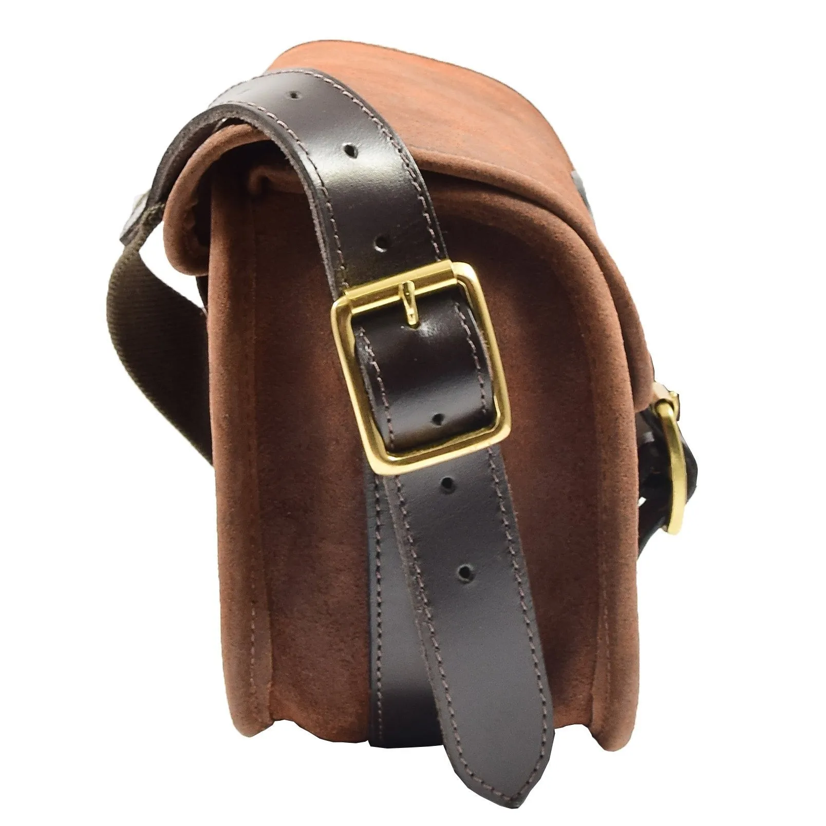 DR284 Cartridge Bag Genuine Vintage Brown Pouch