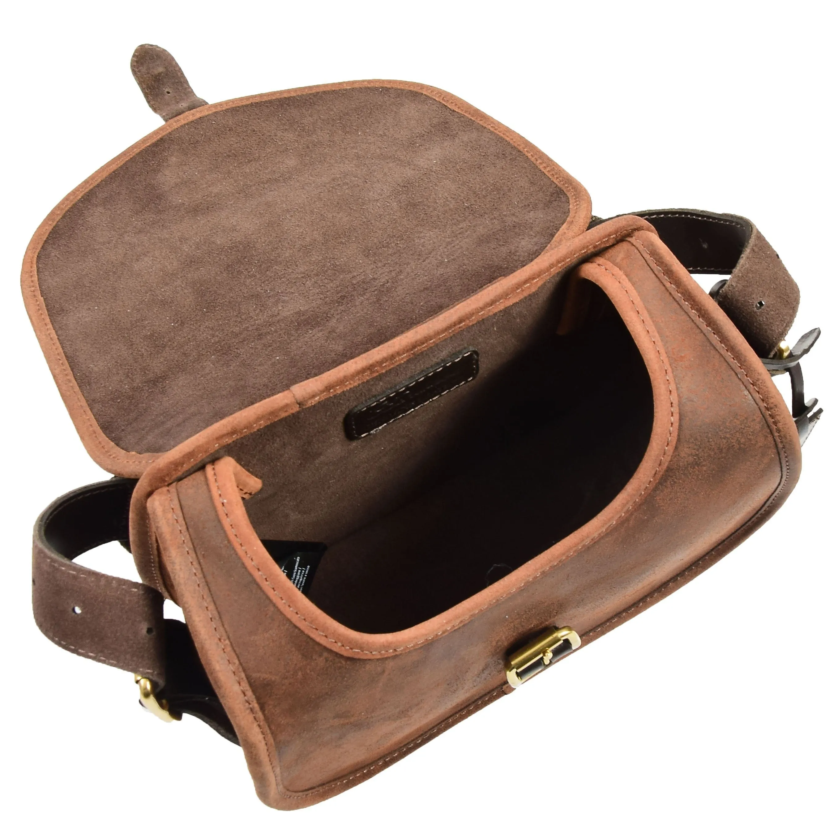 DR284 Cartridge Bag Genuine Vintage Brown Pouch