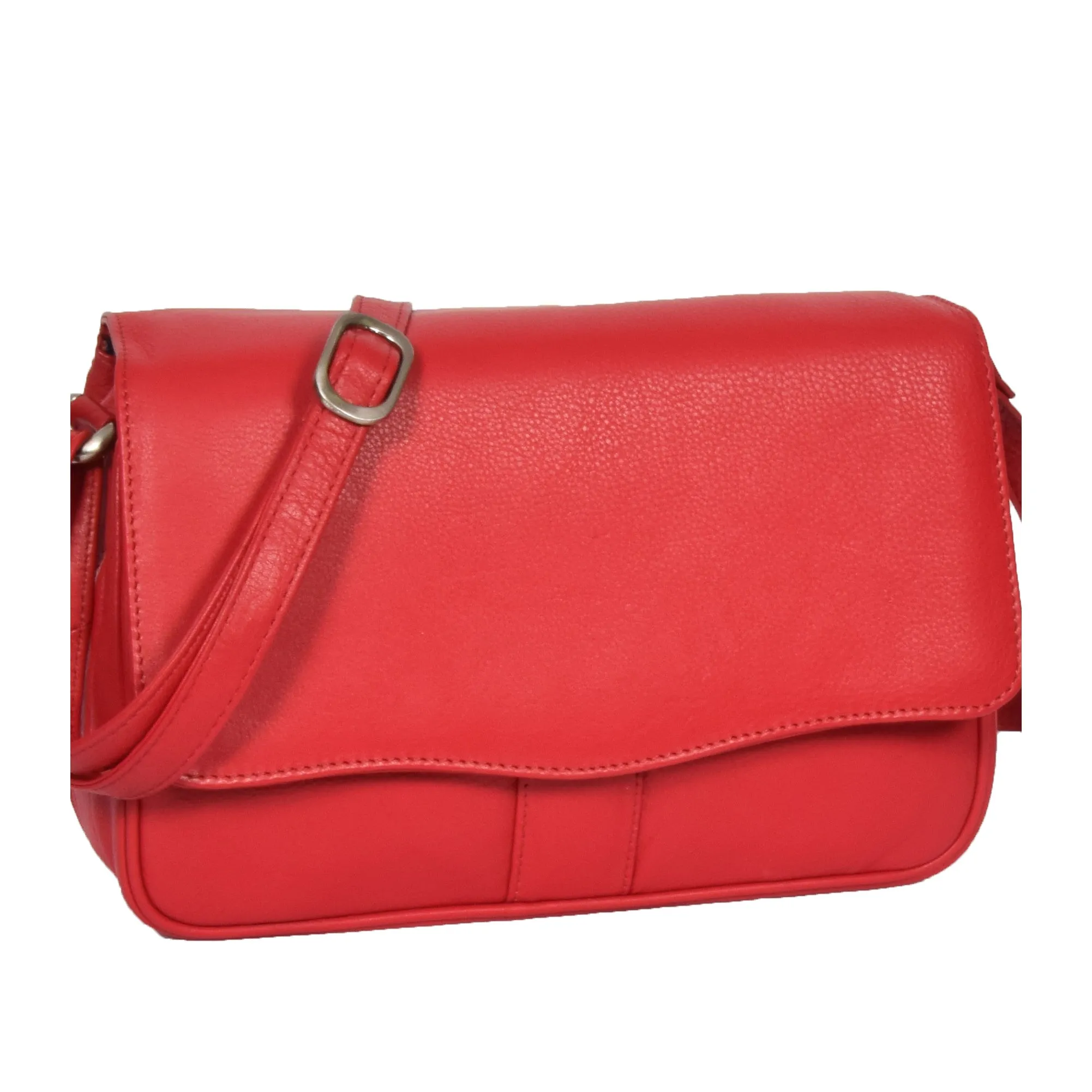 DR313 Women’s Leather Shoulder Messenger Handbag Red