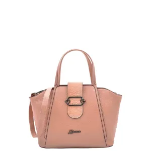 DR586 Women's Stylish Leather Adjustable Strap Handbag Rose