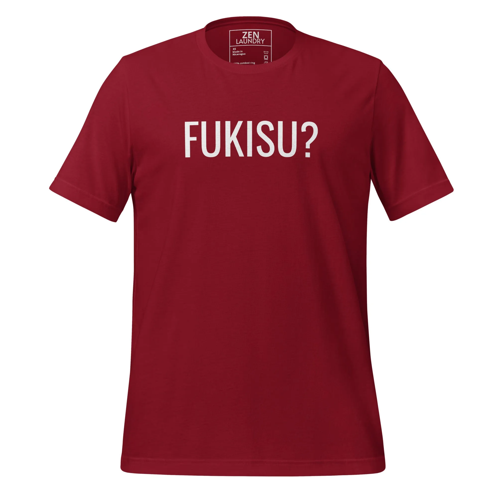 DUO MODERN “FUKISU” Unisex T-Shirt – Shield Yourself with Style and Positivity!