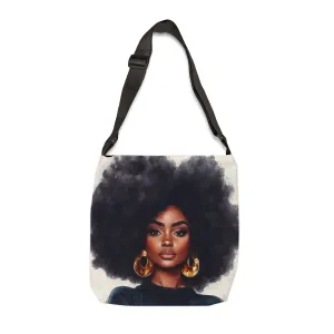 DUO MODERN "Afro Majesty" Adjustable Tote Bag