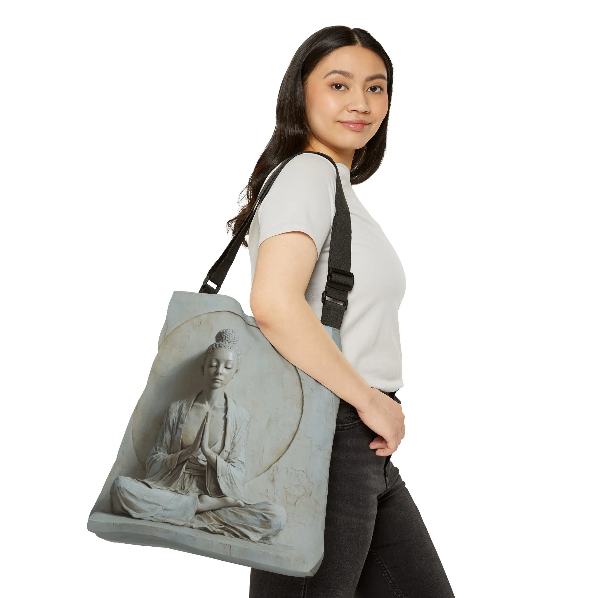 DUO MODERN "Serenity in Stillness" Adjustable Tote Bag