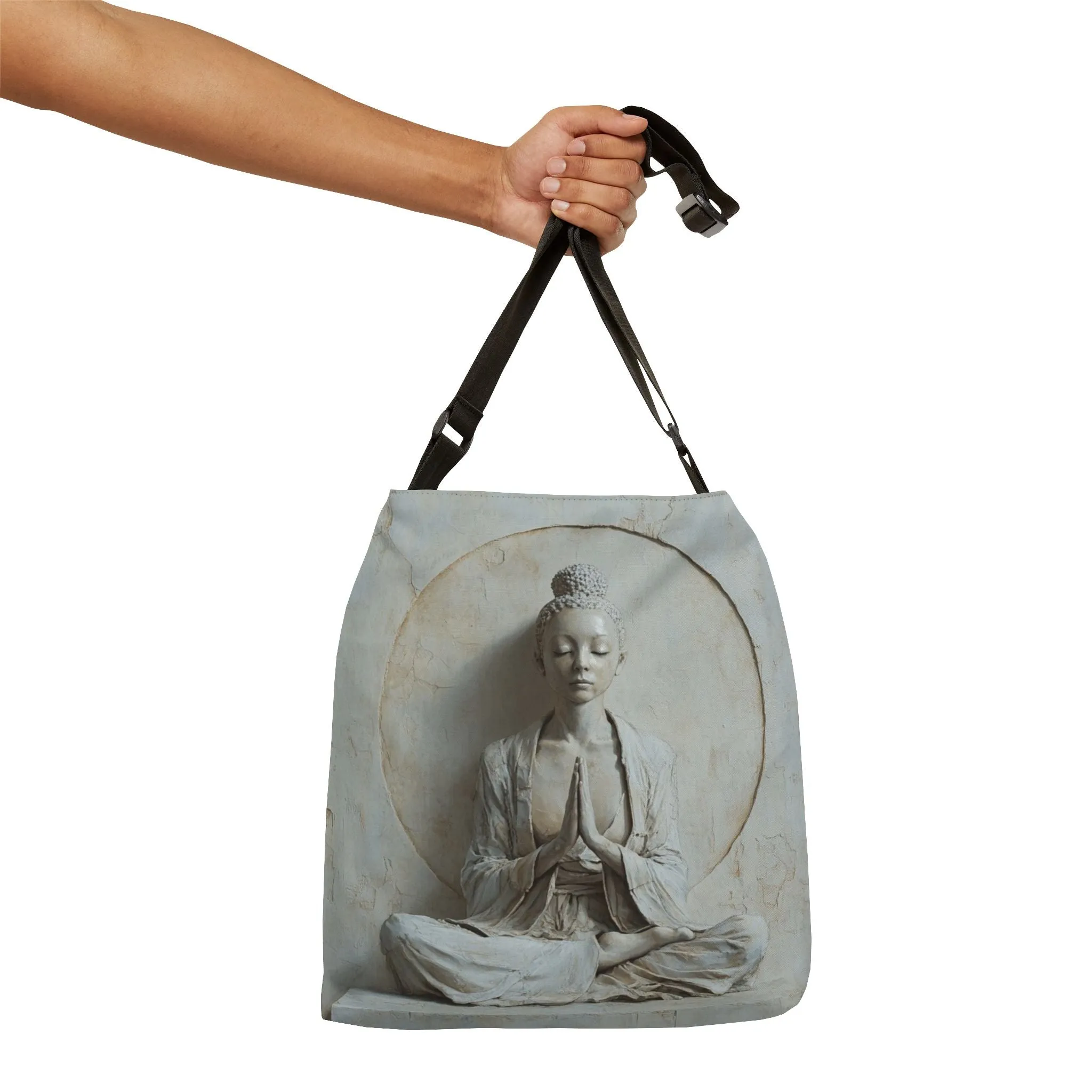 DUO MODERN "Serenity in Stillness" Adjustable Tote Bag