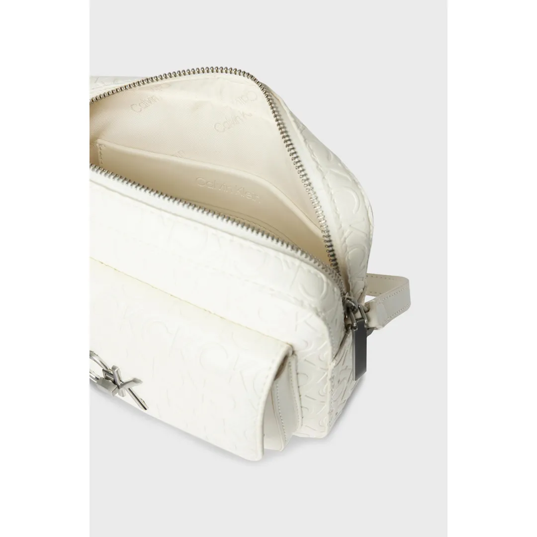 E-Lock Camera Bag W/Flap-Emb Mn