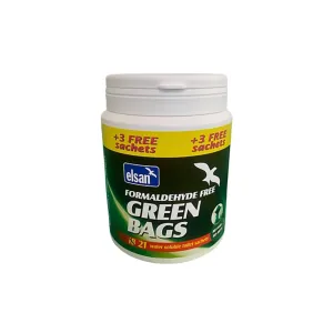 Elsan Green Toilet Chemical Bags – 18   3 Free (21 Bags Total)