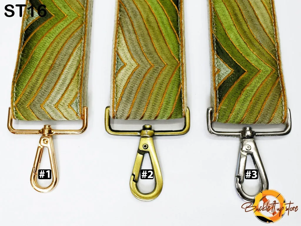 Embroidery Replacement Strap Purse Strap Crossbody Strap for Purses Embroidered Boho Bags Strap Boho Guitar Strap Handbag Strap gift for her