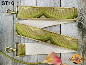 Embroidery Replacement Strap Purse Strap Crossbody Strap for Purses Embroidered Boho Bags Strap Boho Guitar Strap Handbag Strap gift for her