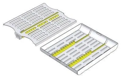 Ergo Cassette 15 - 10 instruments   flat strip (182752)