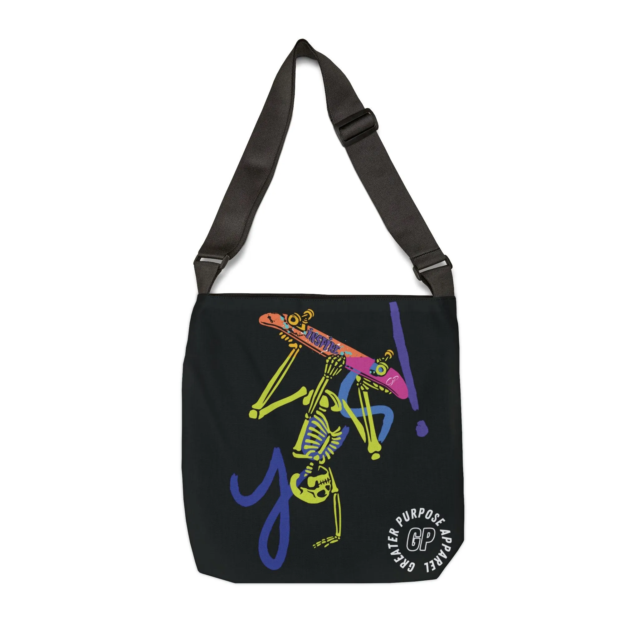 Ezekiel Adjustable Tote (Black)