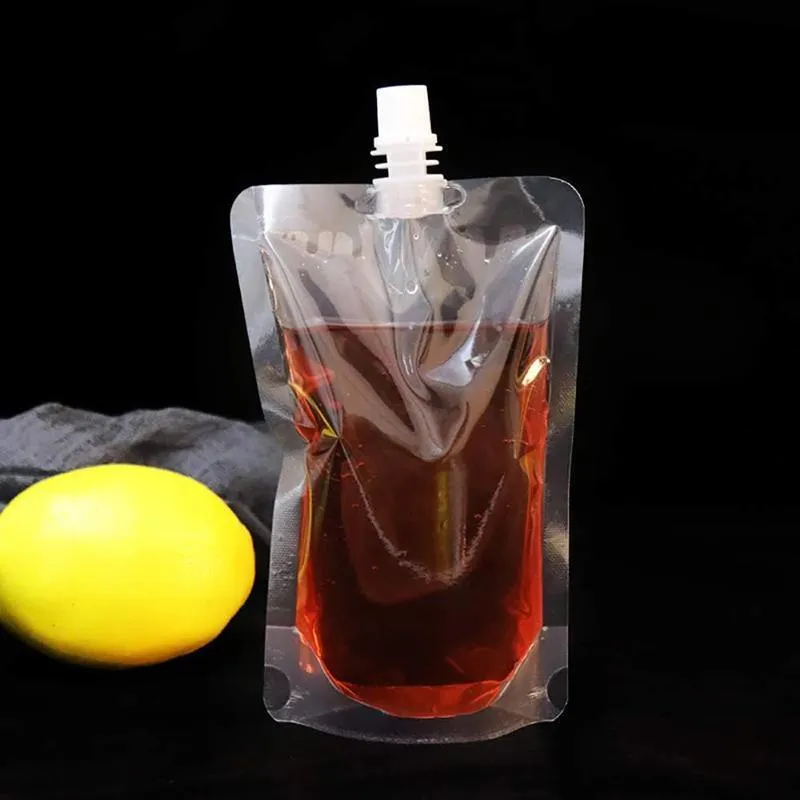 Flask Pocket Bladder Bags 50PCS 250ML Clear