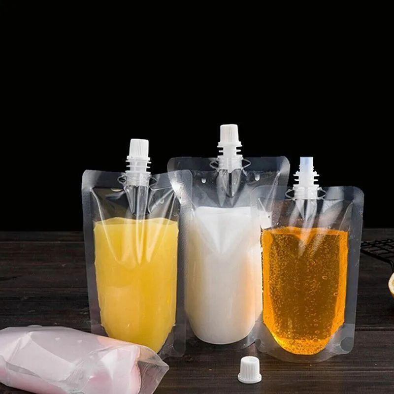 Flask Pocket Bladder Bags 50PCS 250ML Clear