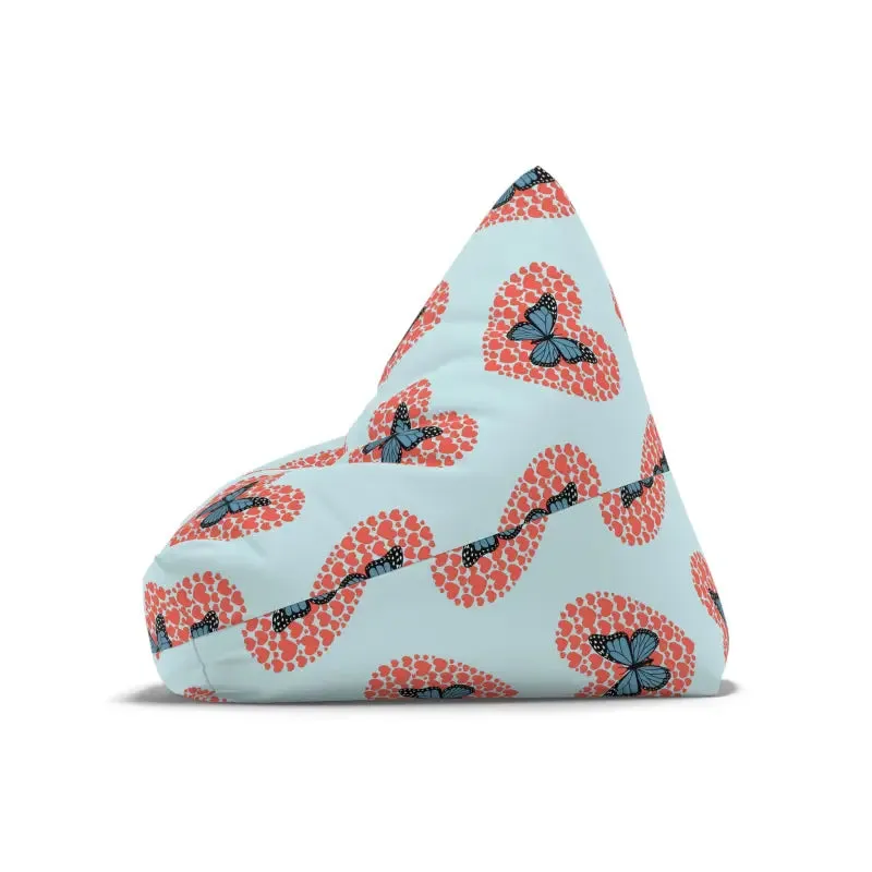 Fluttering Hearts Cozy Comfort Bean Bag Cover