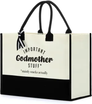 FORBIDDEN PAPER Gifts Tote Bag Important Stuff Tote Gift Gifts Birthday for Shopping Bag Grocery Bag Utility Tote