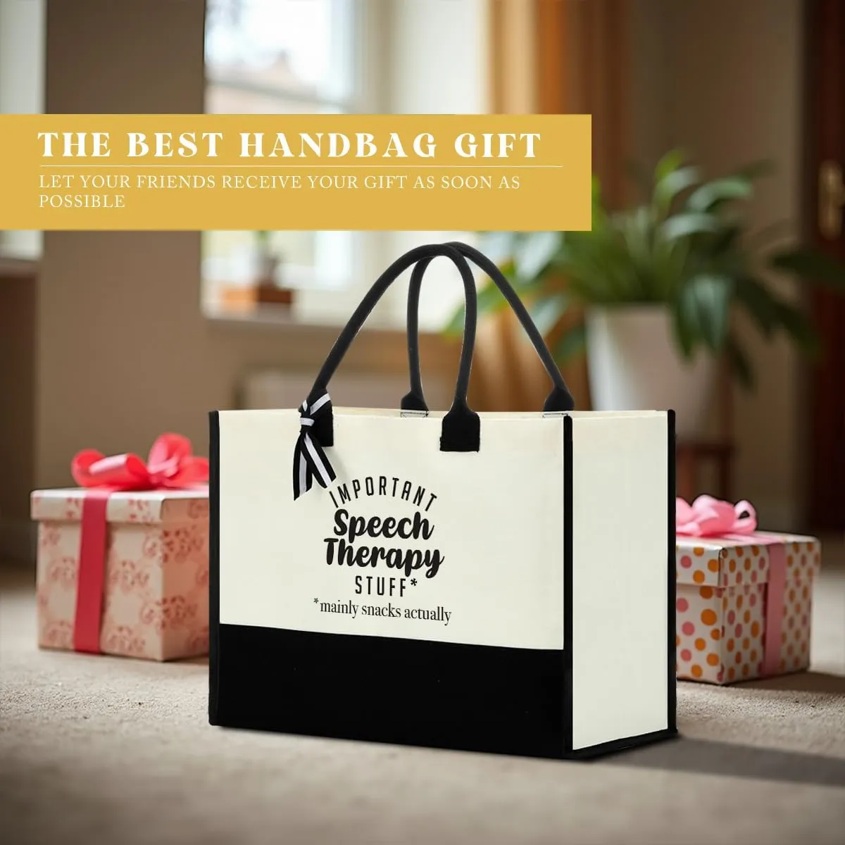FORBIDDEN PAPER Gifts Tote Bag Important Stuff Tote Gift Gifts Birthday for Shopping Bag Grocery Bag Utility Tote