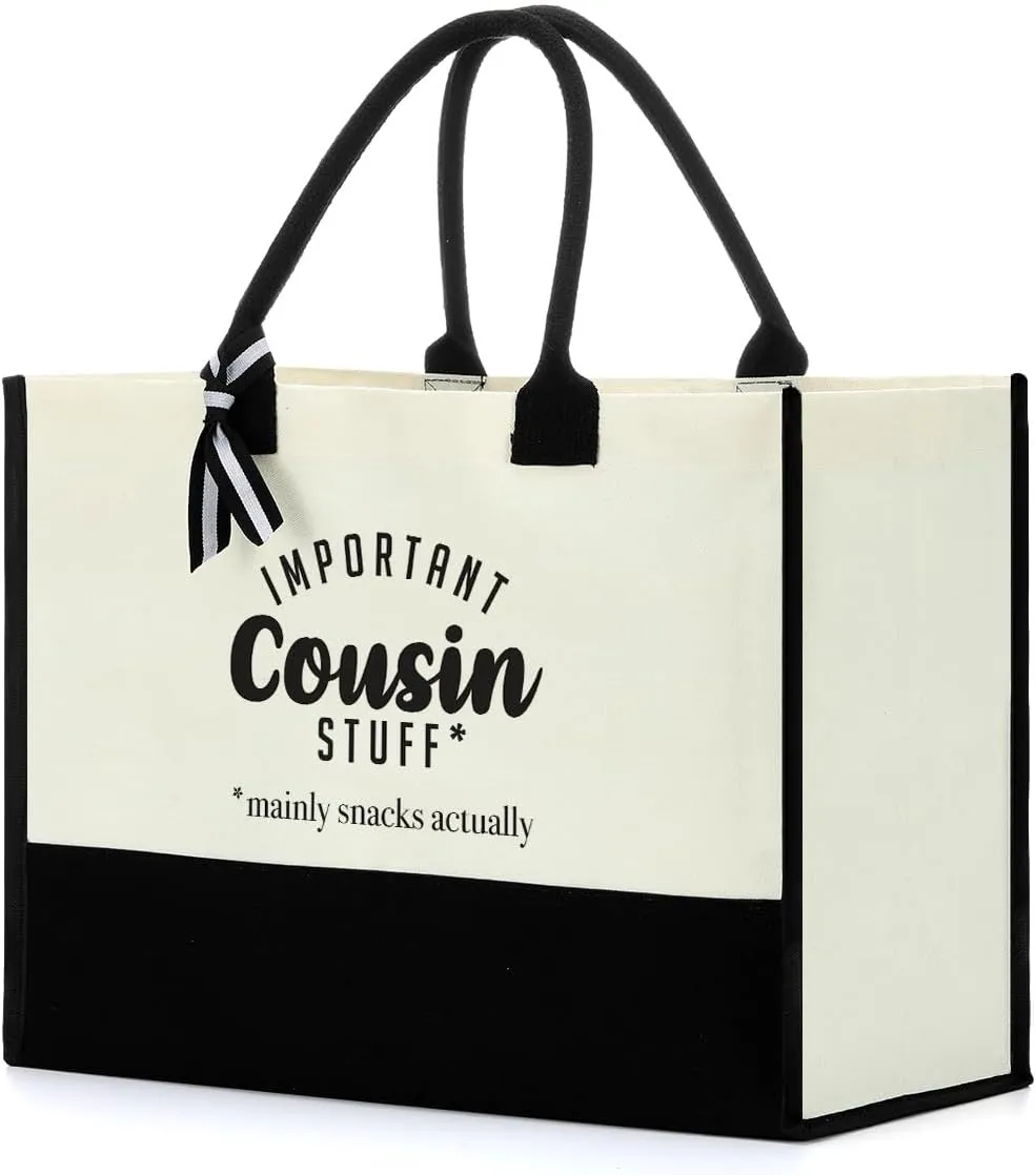 FORBIDDEN PAPER Gifts Tote Bag Important Stuff Tote Gift Gifts Birthday for Shopping Bag Grocery Bag Utility Tote