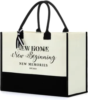 FORBIDDEN PAPER Retirement Gifts for Women Retirement Decorations Travel Gift Lake House Gifts Boat BeachTote Bag