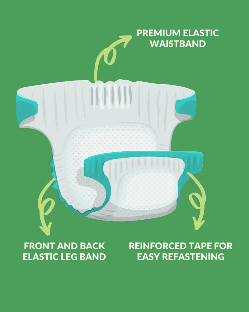 FORSITE MARY JANE MAX ABSORBENCY BRIEFS