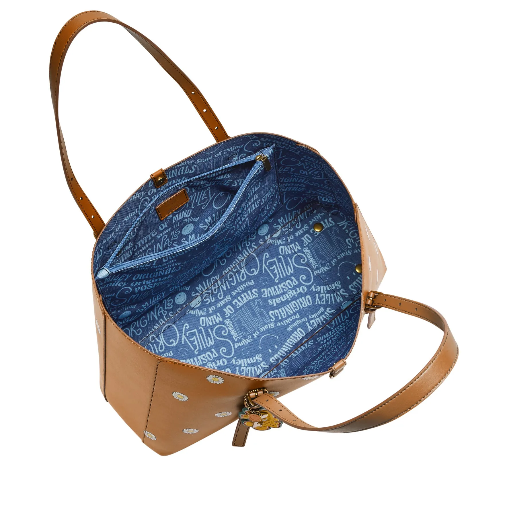 Fossil x Smiley® Vegan Cactus Sustainable Tote
