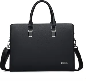 FSD.WG]Business Bag Leather Briefcase Shoulder Laptop Business Bag for Men