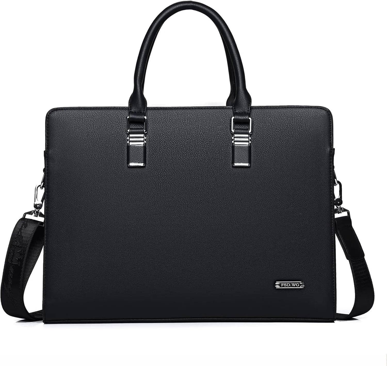 FSD.WG]Business Bag Leather Briefcase Shoulder Laptop Business Bag for Men