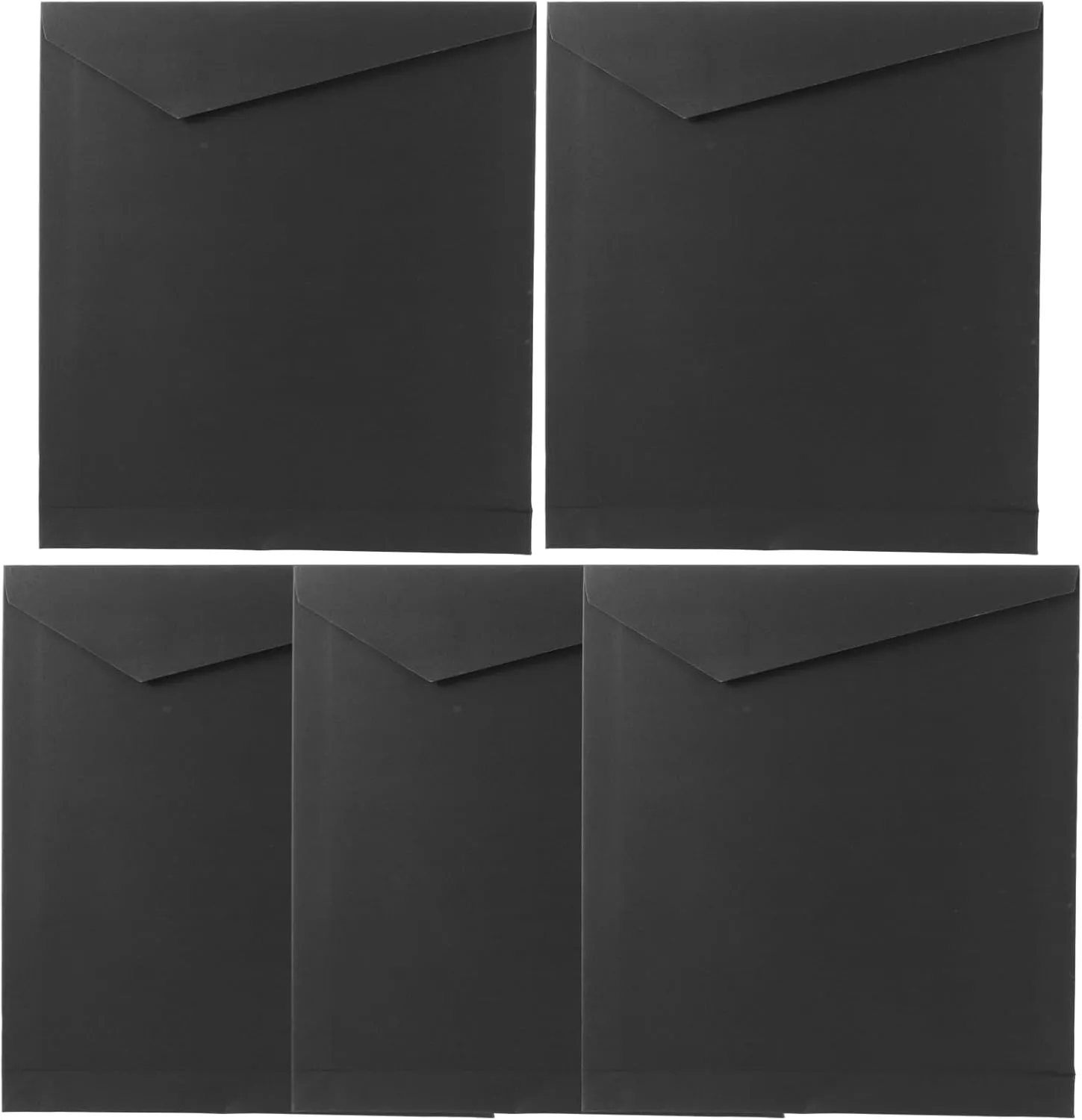 Gatuida 2sets 100 Paper Bags Small Business Supplies Craft Bags Paper Shirt Packaging 5pcs*2