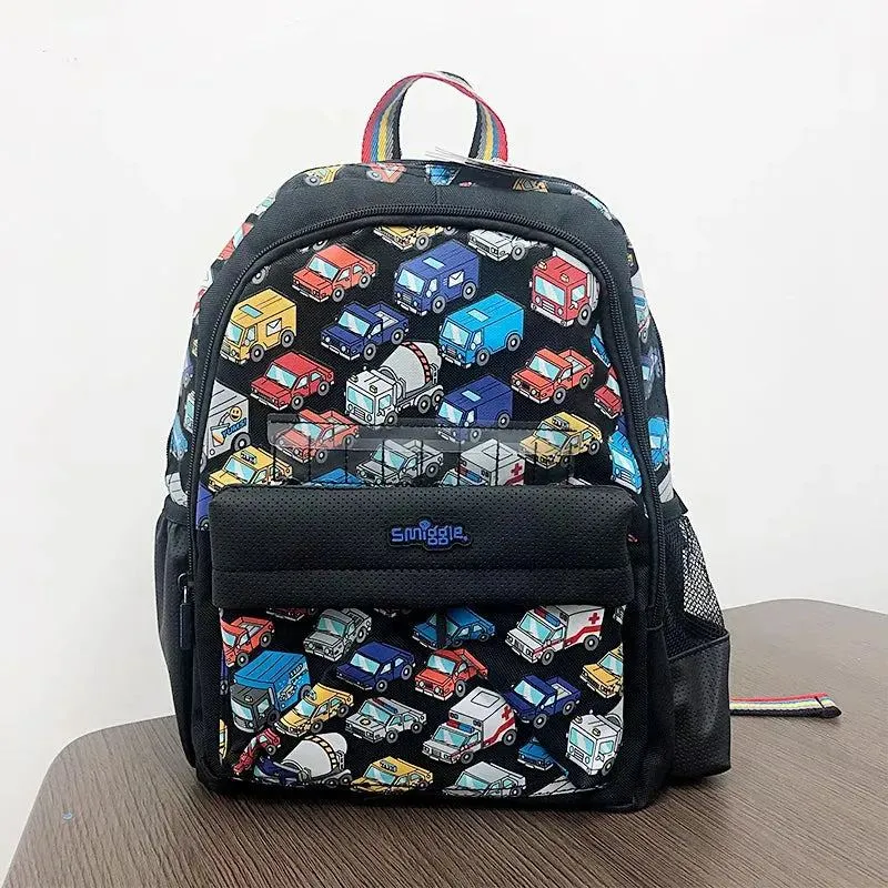 Genuine Australian Smiggle Molded Cars Schoolbag Children'S Stationery Student Pen Bag Backpack Lunch Bag Water Bottle