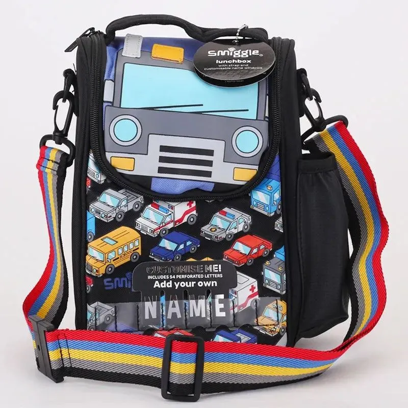 Genuine Australian Smiggle Molded Cars Schoolbag Children'S Stationery Student Pen Bag Backpack Lunch Bag Water Bottle