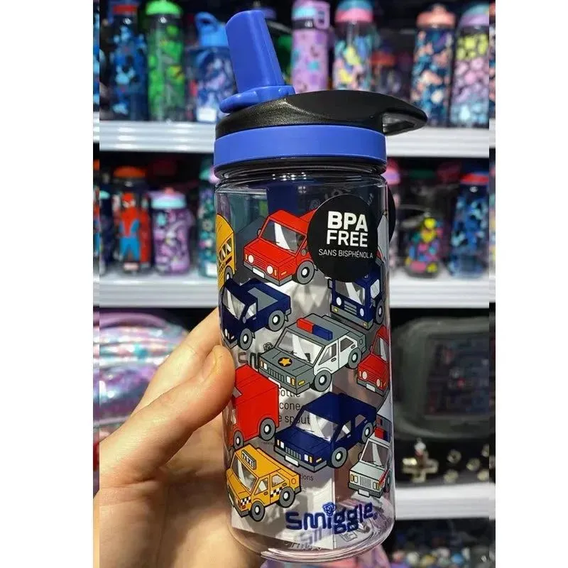 Genuine Australian Smiggle Molded Cars Schoolbag Children'S Stationery Student Pen Bag Backpack Lunch Bag Water Bottle