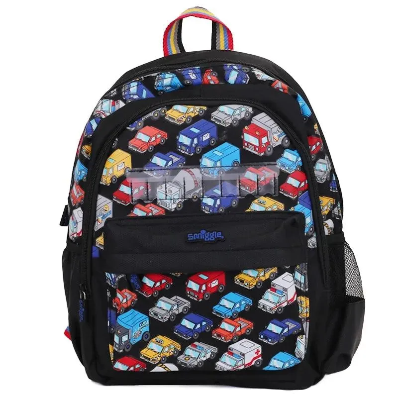Genuine Australian Smiggle Molded Cars Schoolbag Children'S Stationery Student Pen Bag Backpack Lunch Bag Water Bottle