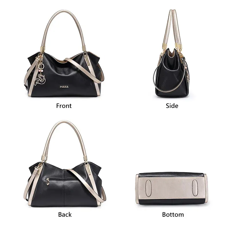Genuine Leather Large Capacity