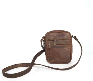 Genuine Leather Messenger Bag for Men, Crossbody Bags for Work Business