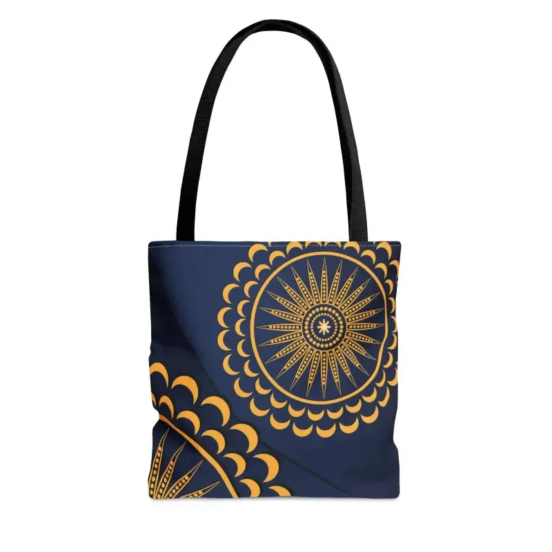 Gold Geometric Tote Bag Upgrade your Style