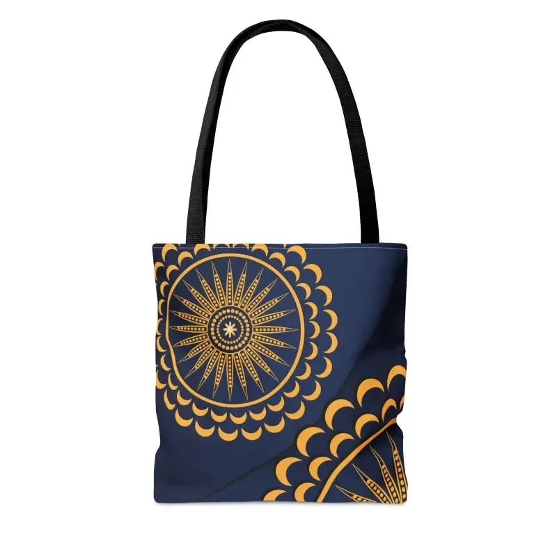 Gold Geometric Tote Bag Upgrade your Style