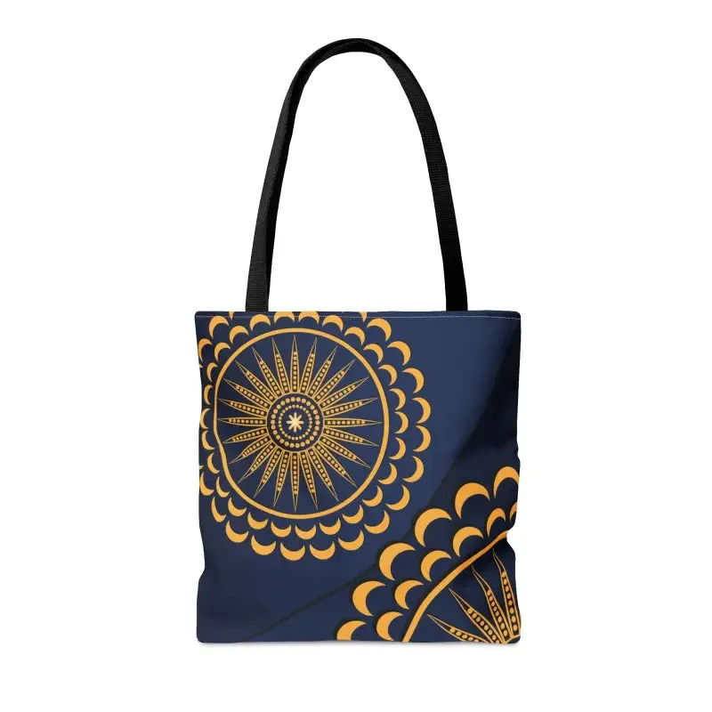 Gold Geometric Tote Bag Upgrade your Style