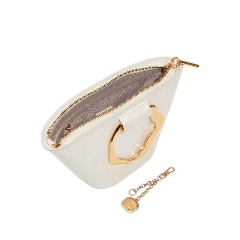 GOLDENVIEW SATCHEL - WHITE/BONE
