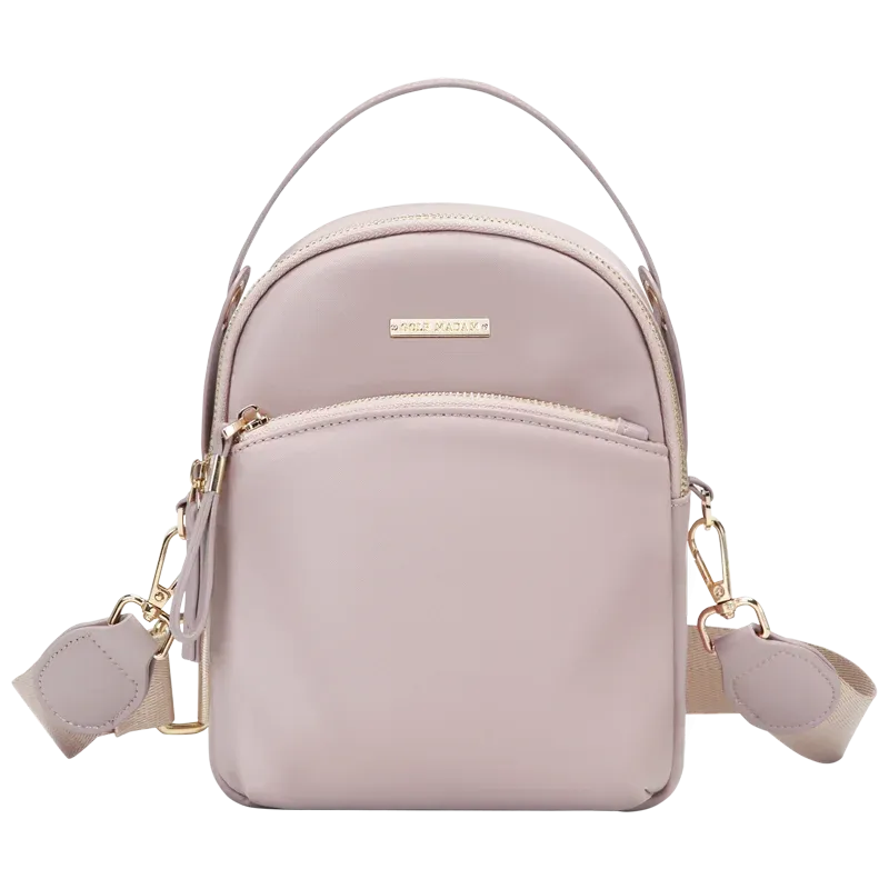 GOLF Small Bag 2023 New Canvas Mini One Shoulder Crossbody Bag Wide Shoulder Strap Student Cute Versatile Mobile Bag