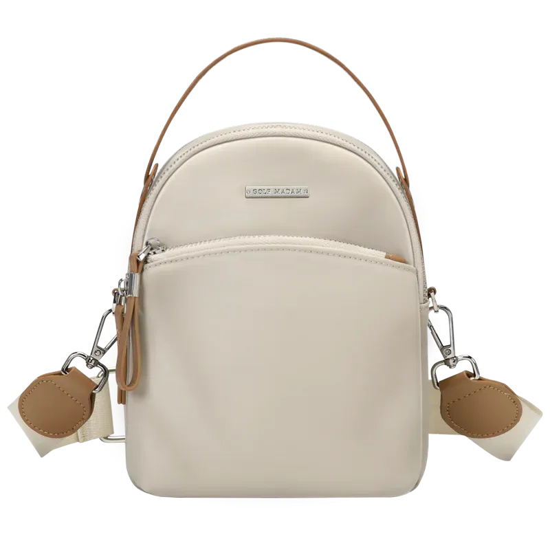 GOLF Small Bag 2023 New Canvas Mini One Shoulder Crossbody Bag Wide Shoulder Strap Student Cute Versatile Mobile Bag
