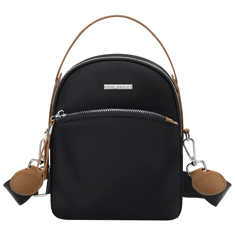 GOLF Small Bag 2023 New Canvas Mini One Shoulder Crossbody Bag Wide Shoulder Strap Student Cute Versatile Mobile Bag