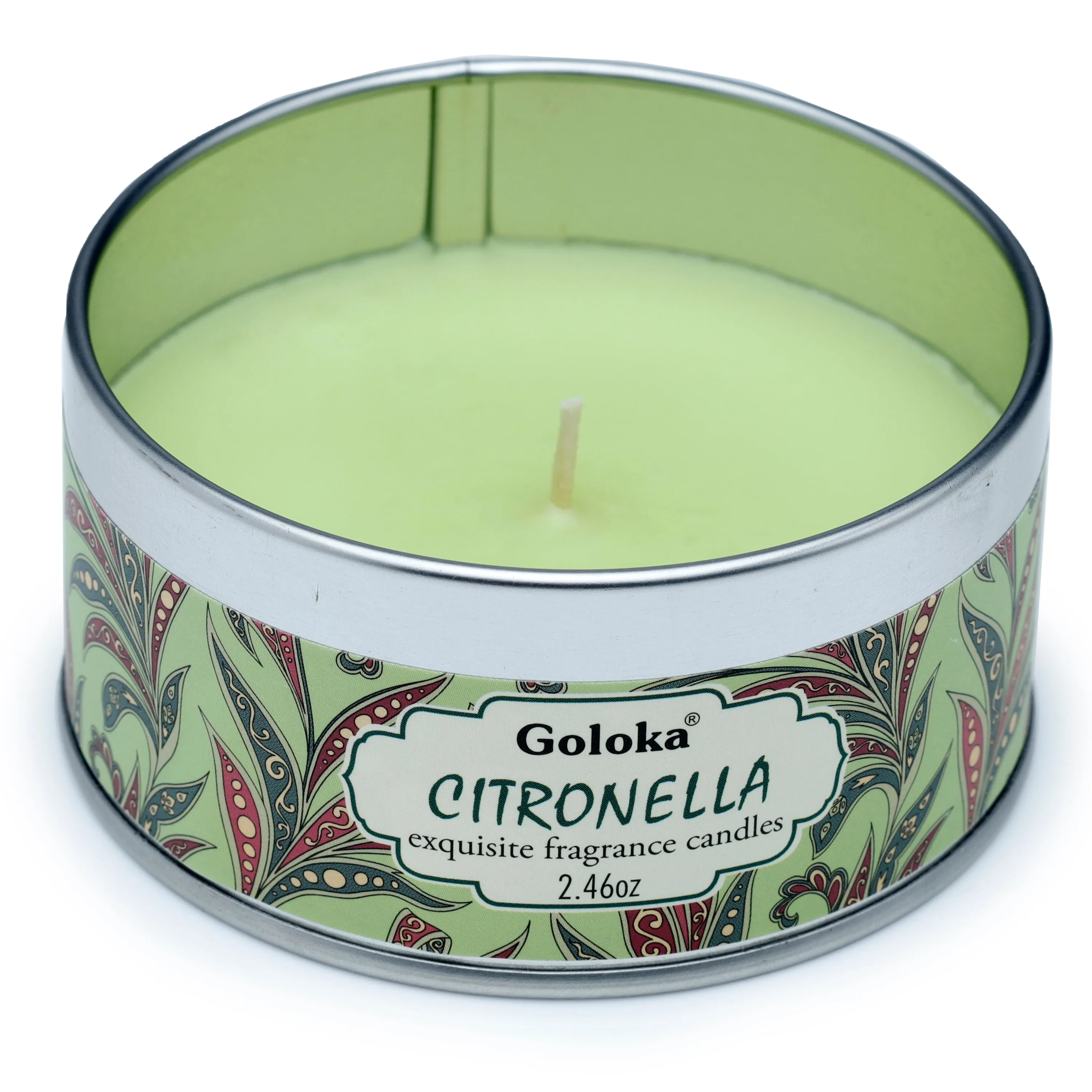 Goloka Citronella Soya Wax Candle Tin